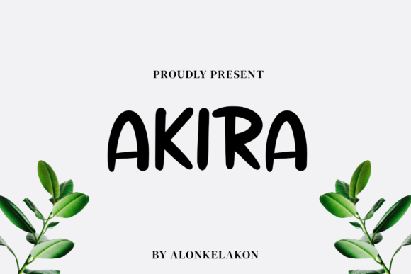 Akira: A Playful Sans Serif Font for Modern Editorial Design