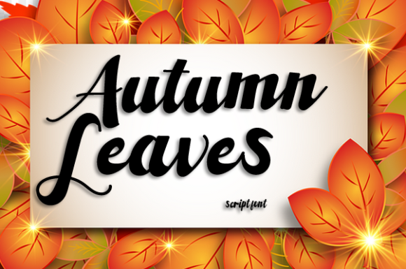 Autumn Leaves: A Handwritten Font for Marketers