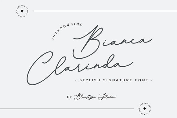 Bianca Clarinda: The Elegant Script Font for Campaigns