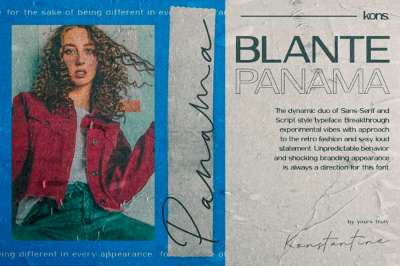 Blante Panama: A Friendly Font for Your Brand