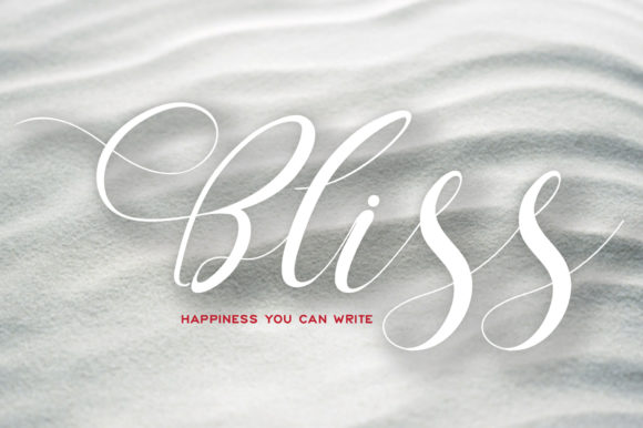 Bliss: A Handwritten Font for Modern Web Design