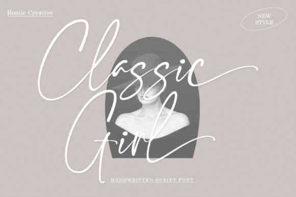 Classic Girl: A Modern Handwritten Font for Branding