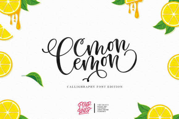 Cmon Lemon: The Elegant Script Font for Your Brand