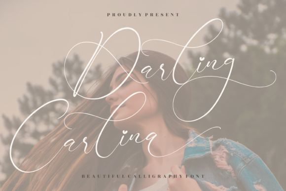 Darling Carlina: A Premium Script Font for Marketers