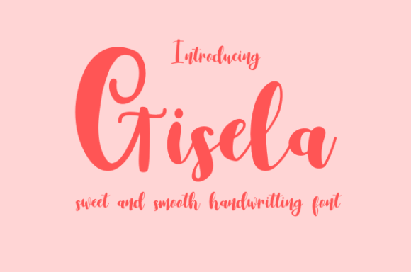 Gisela: A Timeless Handwritten Font for Branding