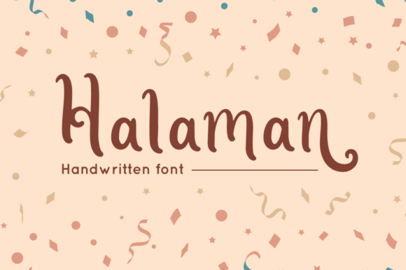 Halaman: A Charming Handwritten Font for Branding