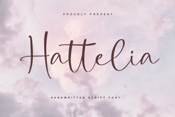 Hattelia: A Luxury Handwritten Font for Editorial Design