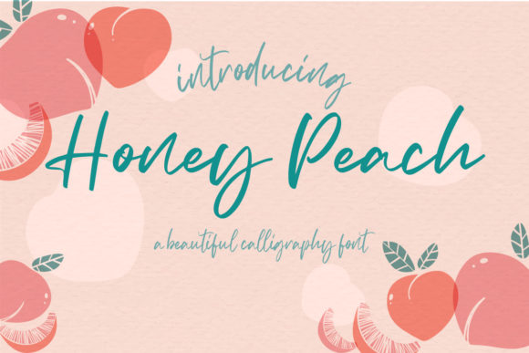Honey Peach: A Premium Script Font for Web Design