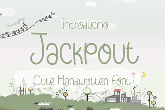 Jackpout: A Sweet Script Font for Modern Web Design