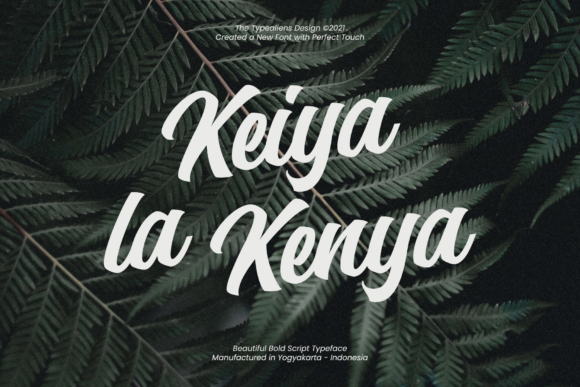 Keiya La Kenya: A Bold Handwritten Font for Branding