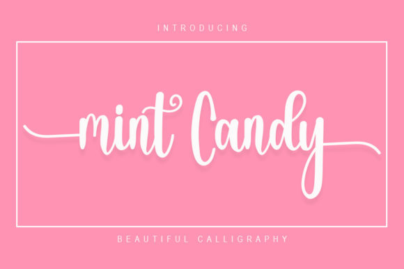 Mint Candy: A Refreshing Script Font for Editorial Design
