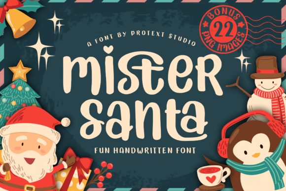Mister Santa: A Versatile Handwritten Typeface for Editorial Design
