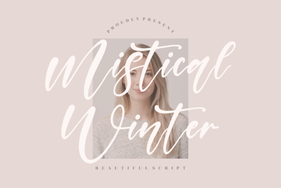 Mistical Winter: A Script Font for Modern Branding