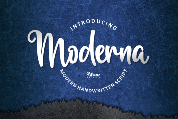 Moderna: The Elegant Script Font for Modern Marketers