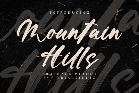 Mountain Hills: The Modern Handwritten Font for Campaigns