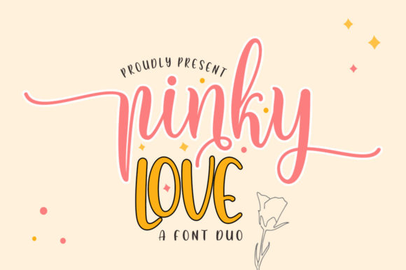 Pinky Love Font Duo: A Modern Handwritten Typeface Review