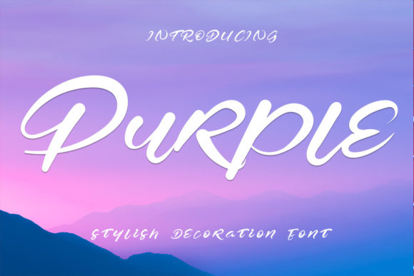 Purple Script Font: A Web Designer's Guide