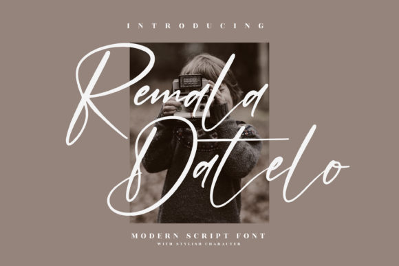 Remala Datelo: A Flowing Handwritten Font for Branding
