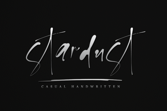 Stardust: A Handwritten Font for Editorial Elegance