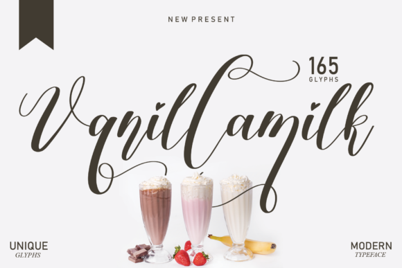 Vanilla Milk: A Modern Typeface for Web Design