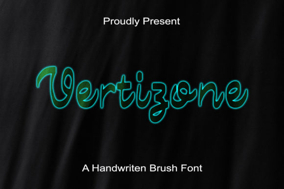 Vertizone: The Elegant Script Font for Crafters