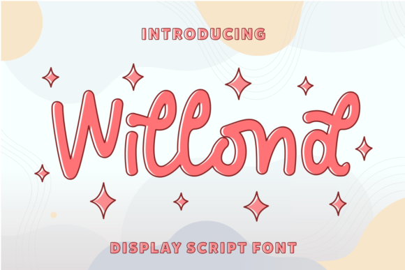 Willond: A Creative Display Font for Digital Design